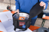 Omnia x Fritz Berger Campingbackofen 3 Liter Set 5-tlg. inkl. Silikonbackform, Aufbackgitter, Transporttasche & Thermometer