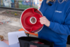 Omnia x Fritz Berger Campingbackofen 3 Liter Set 5-tlg. inkl. Silikonbackform, Aufbackgitter, Transporttasche & Thermometer