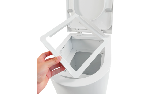 ATY Move wc in metallo con sacchetto per la deviazione dell'urina