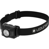 Lampe frontale rechargeable Ledlenser HF4R, noire, flux lumineux de 650 lm