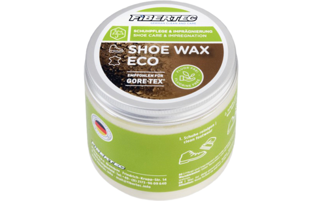 Fibertec Shoe Wax Eco Schuhpflegemittel 500 ml 