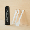 Bioloco to go Besteck set - line art cutlery