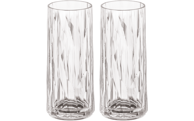 Image du produit Koziol Club No. 3 Superglas Cocktailglas 250 ml 2er Set bruchsicher und isolierend 1