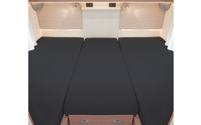 Set de draps-housses 3 pièces pour lits arrière