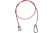 813453 - Berger Abreissseil Anhänger Quicklink 105 cm rot