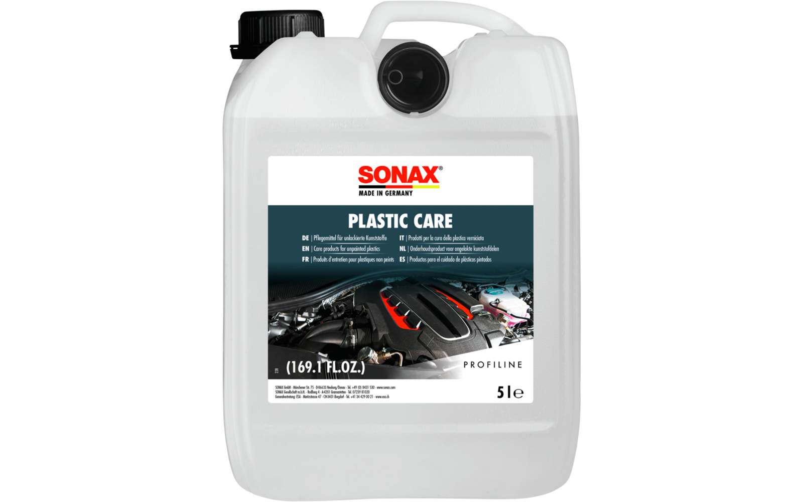 Produktbild Sonax Profiline PlasticCare Kunststoffpflege f&uuml;r Fahrzeuge 1 Liter 1