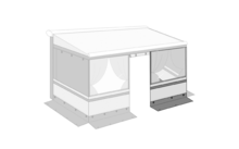 Fiamma front panel for Privacy Room Light for awnings F45