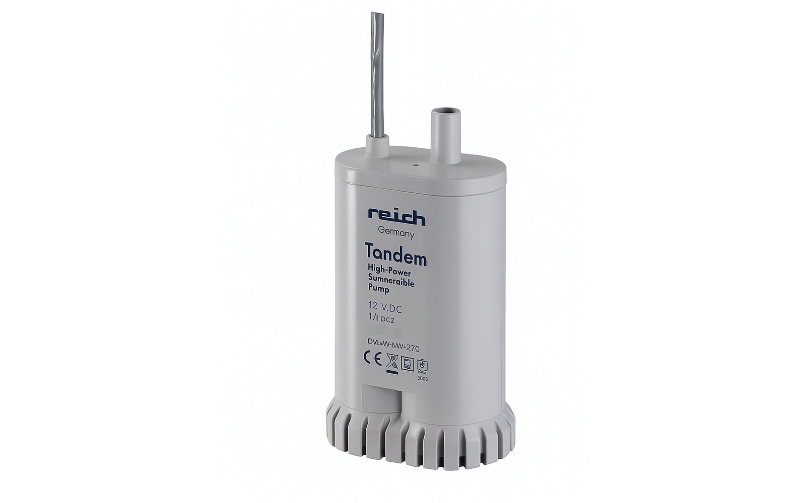 Image du produit Reich Tandem Tauchpumpe mit Rückschlagventil 19 Liter / Minute 1