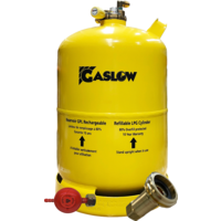 Gaslow direktbef&uuml;llbare LPG Flasche mit Multiventil 11 kg