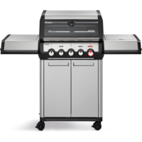 Enders Monroe Pro 3 SIKR Turbo Gasgrill silber