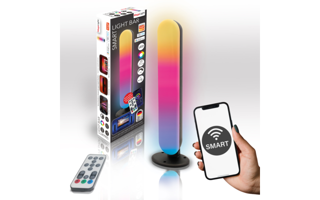 Megalight LED Lightbar éclairage pour TV, PC et mobilier avec différents modes de couleur 2 mètres