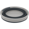 Cuenco redondo plegable en gris y negro