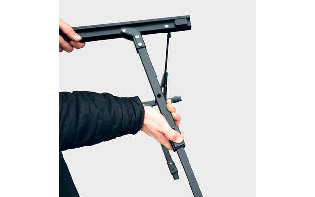 Produktbild Horntools Campingtisch faltbar Aluminium h&ouml;henverstellbar 89 x 60 cm 1