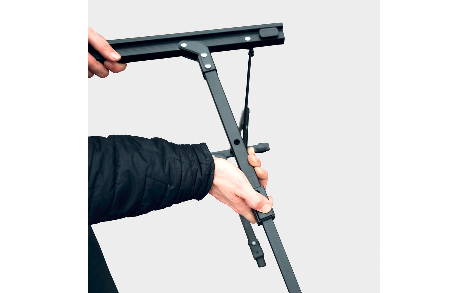 Produktbild Horntools Campingtisch faltbar Aluminium h&ouml;henverstellbar 89 x 60 cm 1