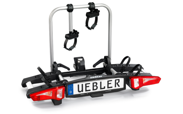 Uebler i21 Z coupling carrier for 2 bikes on the trailer coupling