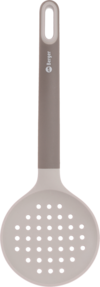 Berger Schaumlöffel aus Silikon/Kunststoff grau