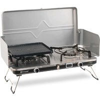 Outwell Merapi Pro Duo Deluxe Kartuschenkocher 2-flammig mit 2 x 3.000 W