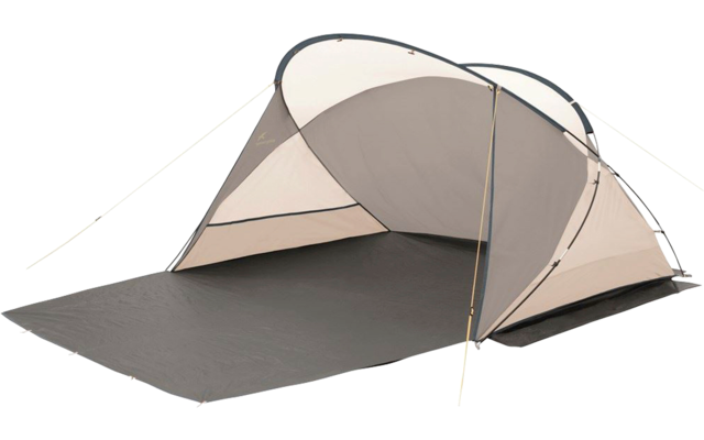 Easy Camp Shell Beach Mostelet protection solaire gris sable 200 x 165 x 125 cm