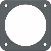 Inprojal System 10.000 Distanzplatte schiefergrau