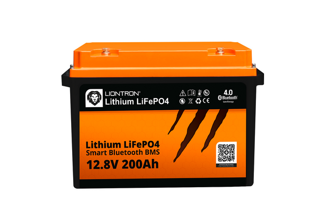 Liontron LiFePO4 Batterie au lithium 12,8V 200 Ah all in One