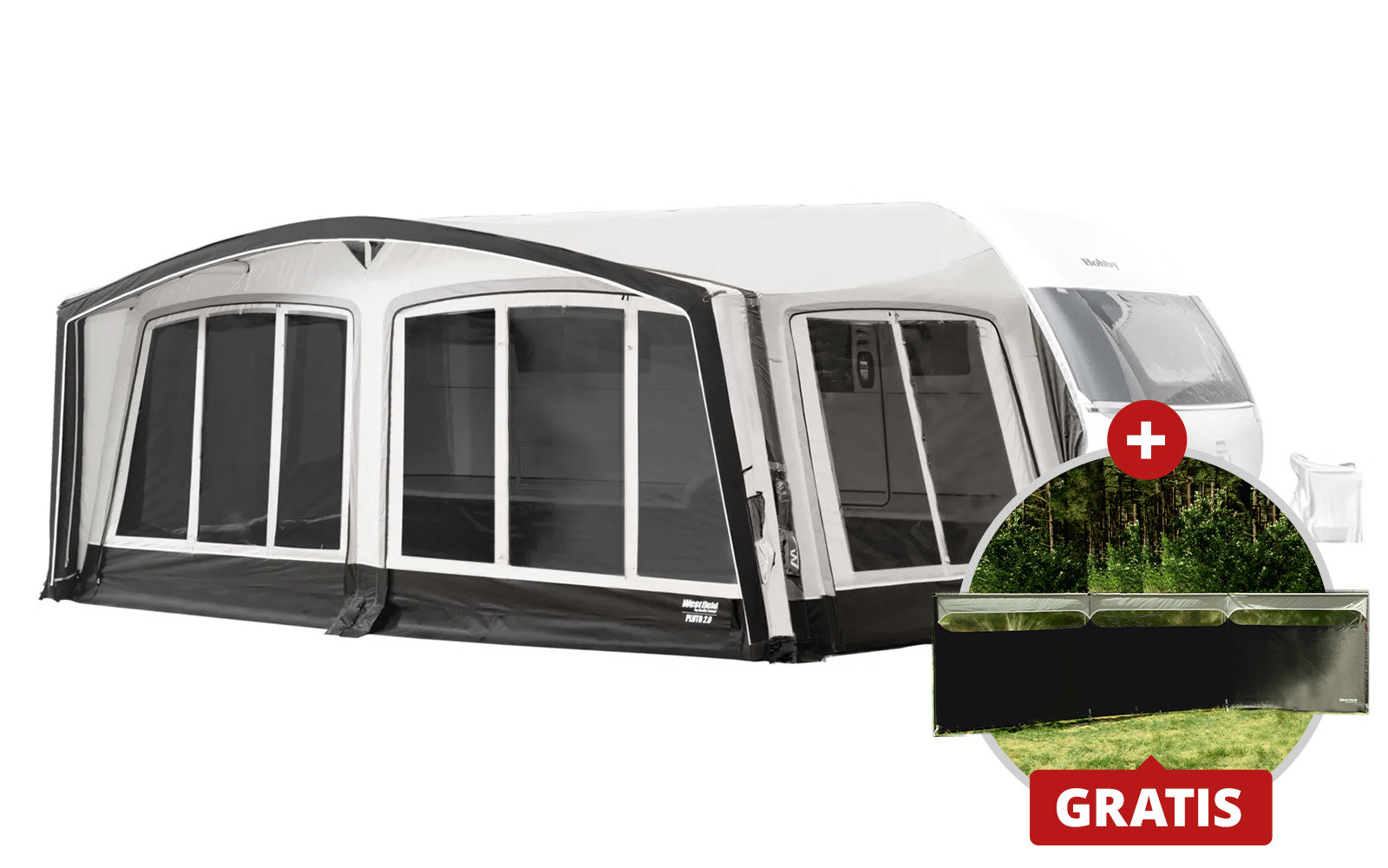 Product afbeelding Westfield Pluto caravanluifel met opblaasbare stangen 1