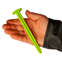 SwissPiranha GS150 Zelthering gr&uuml;n 15 cm 10er Set im Beutel