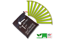 823866 - Picchetto da tenda SwissPiranha GS150 verde 15 cm