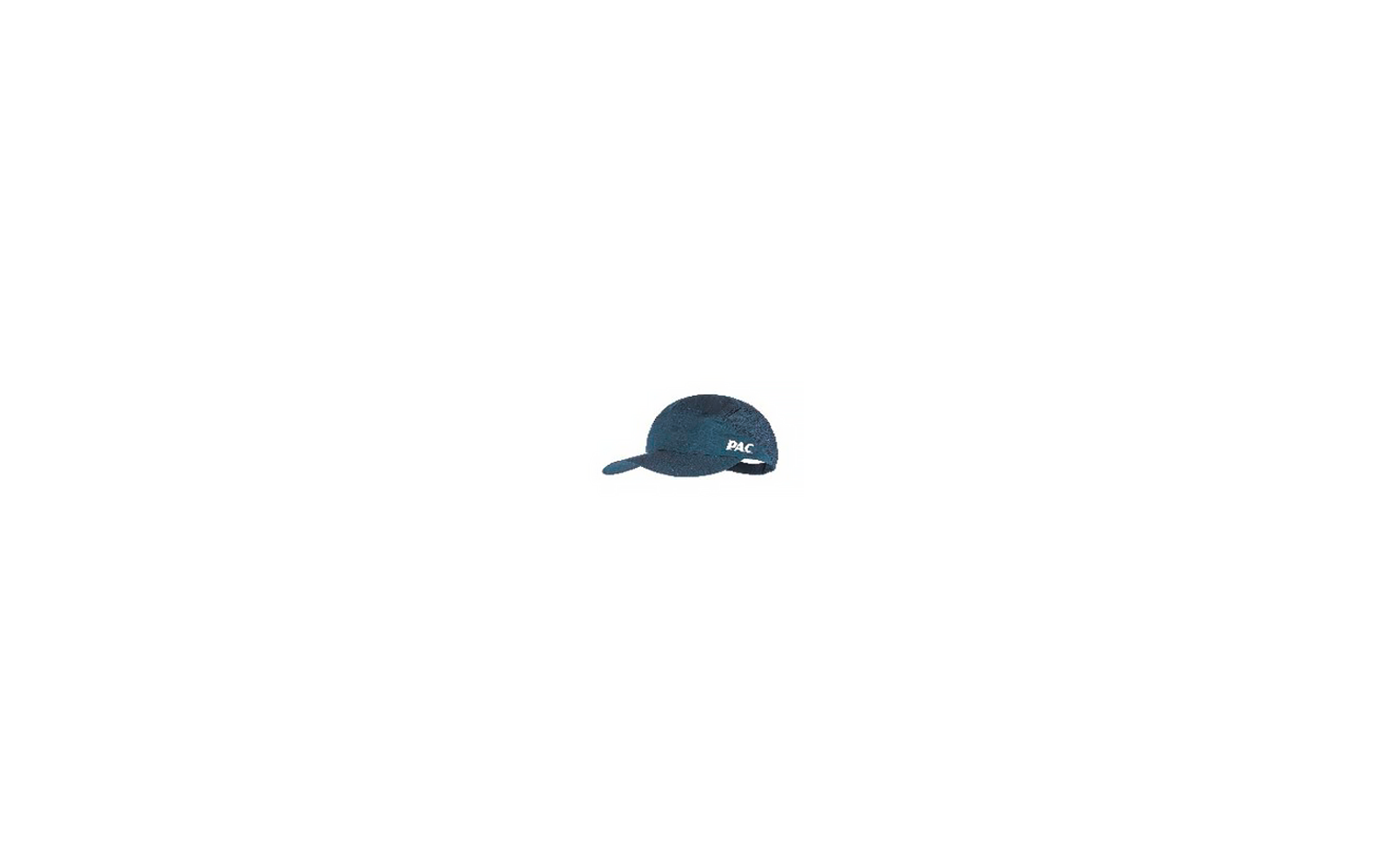 Blaues Basecap mit weißem Schriftzug PAC