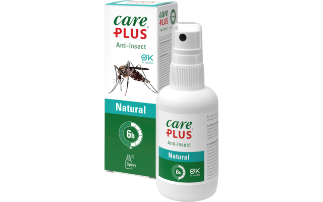 Care Plus Spray naturale anti-insetti Citriodiol, 60 ml Spray anti-insetti