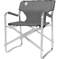 Folding Camping Chair Silver Coleman Deckchair