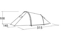 826378 - Easy Camp Reindal 2 Tunnelzelt für 2 Personen