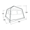 Outwell Fastlane 300 Shelter Pavilion gray