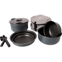 Bo-Camp Camping Topfset Aluminium mit Antihaftbeschichtung 7-tlg.