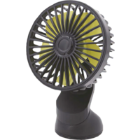 HP Accessoires pour voiture Ventilateur de voiture avec ventouse et port USB 5 volts