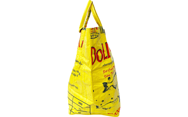 Beadbags laundry bag transport bag small yellow