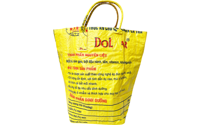 Beadbags laundry bag transport bag small yellow