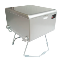 LooSeal® EVO mobile Verschweißer-Toilette Silber