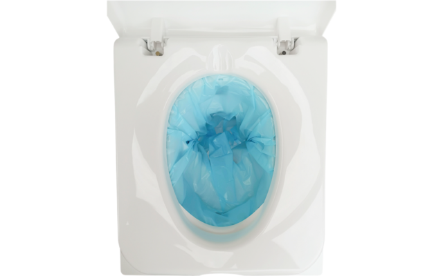 LooSeal® EVO mobile Verschweißer-Toilette silber