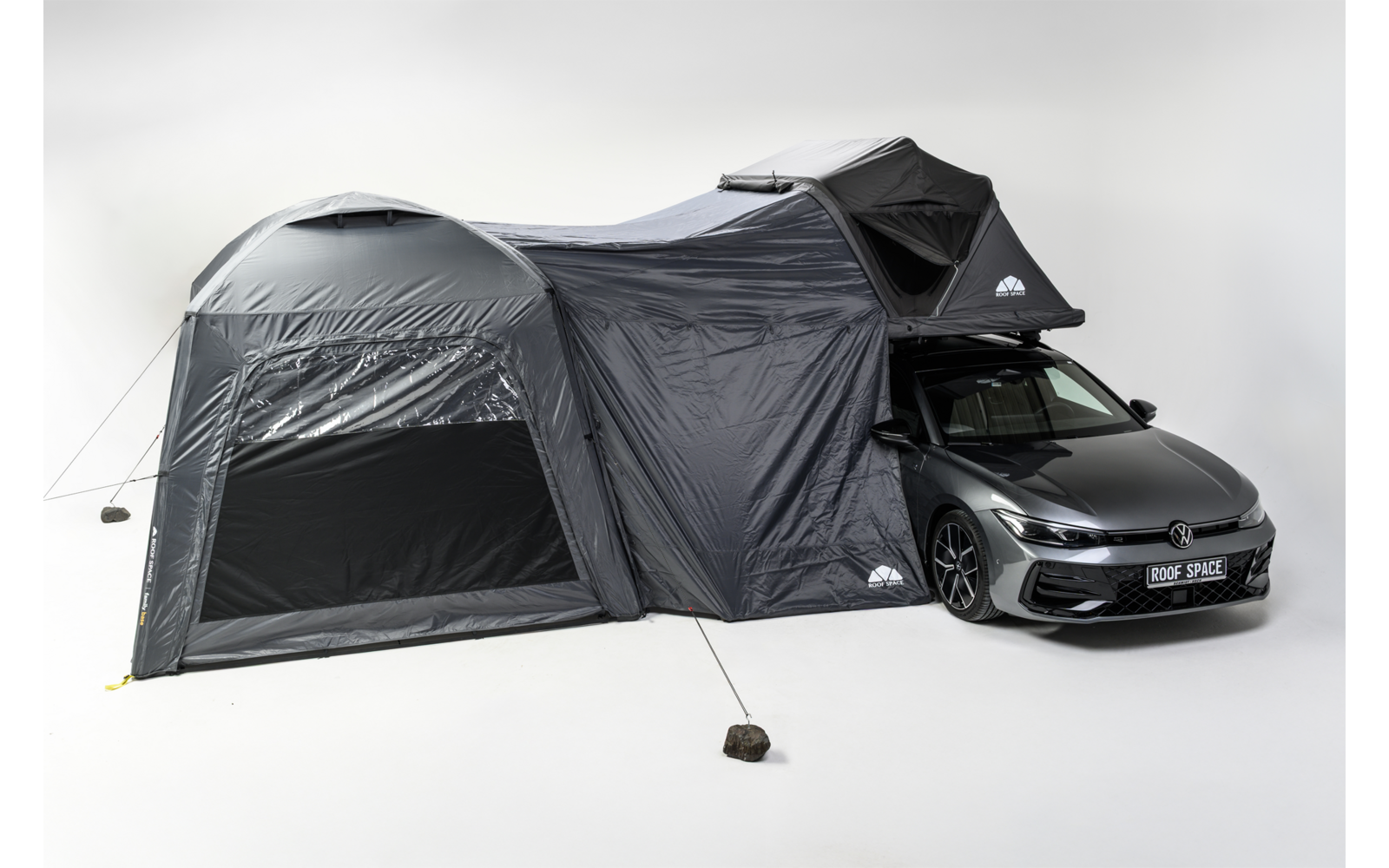 Produktbild Roof Space Family Base Vorzelt freistehend 3 x 3 Meter passend f&uuml;r Dachzelt Roof Space  1