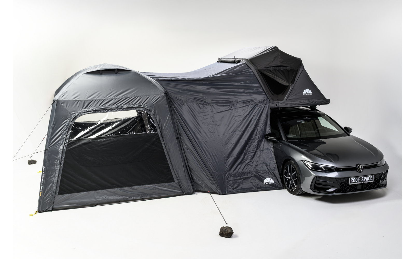 Produktbild Roof Space Family Base Vorzelt freistehend 3 x 3 Meter passend f&uuml;r Dachzelt Roof Space  1