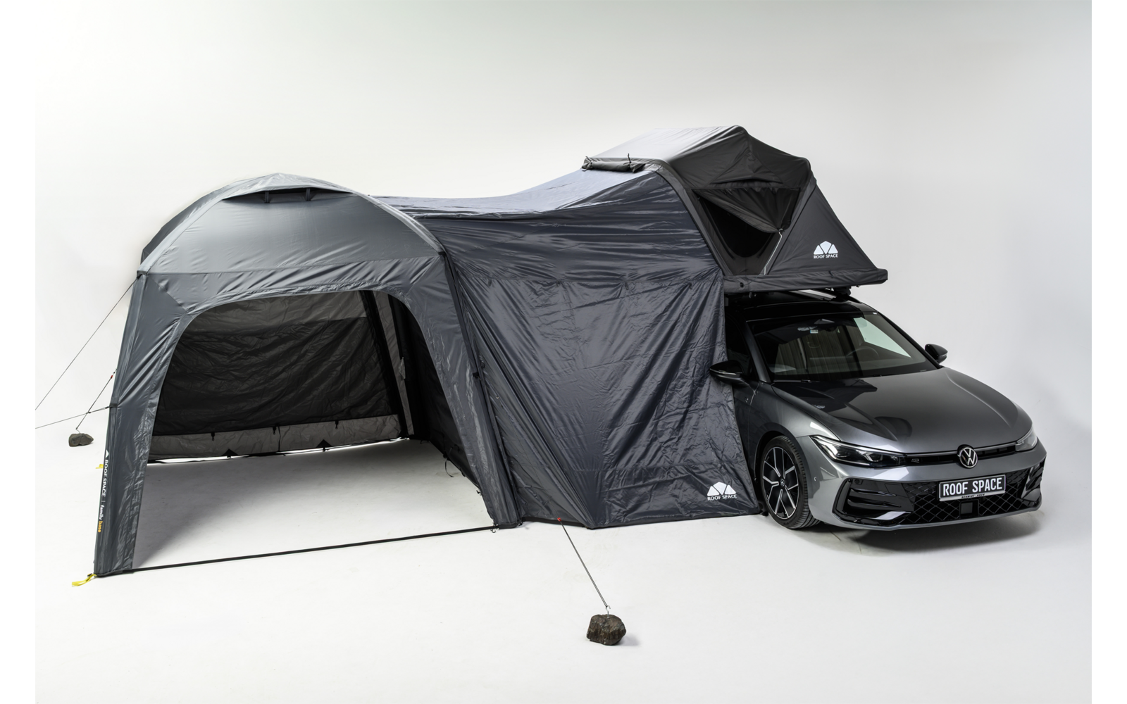 Produktbild Roof Space Family Base Vorzelt freistehend 3 x 3 Meter passend f&uuml;r Dachzelt Roof Space  1