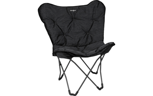 Brunner Action Vivavita Lounger campingstoel zwart