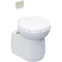 WC a separazione Thetford S260-S con indicatore di livello elettronico senza rivestimento completo