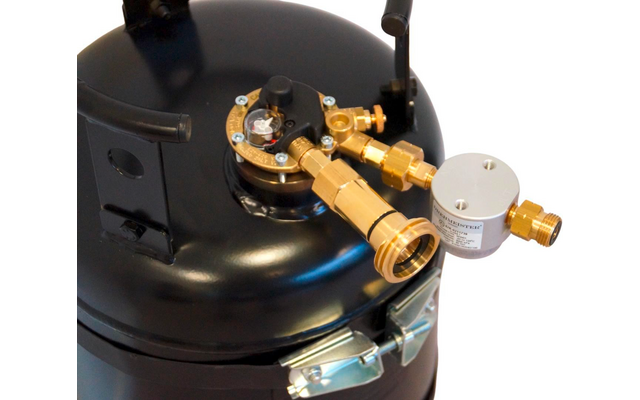 Produktbild CAMPKO 30 Liter Gastankflasche Stahl mit Multiventil 80 % F&uuml;llstopp 1