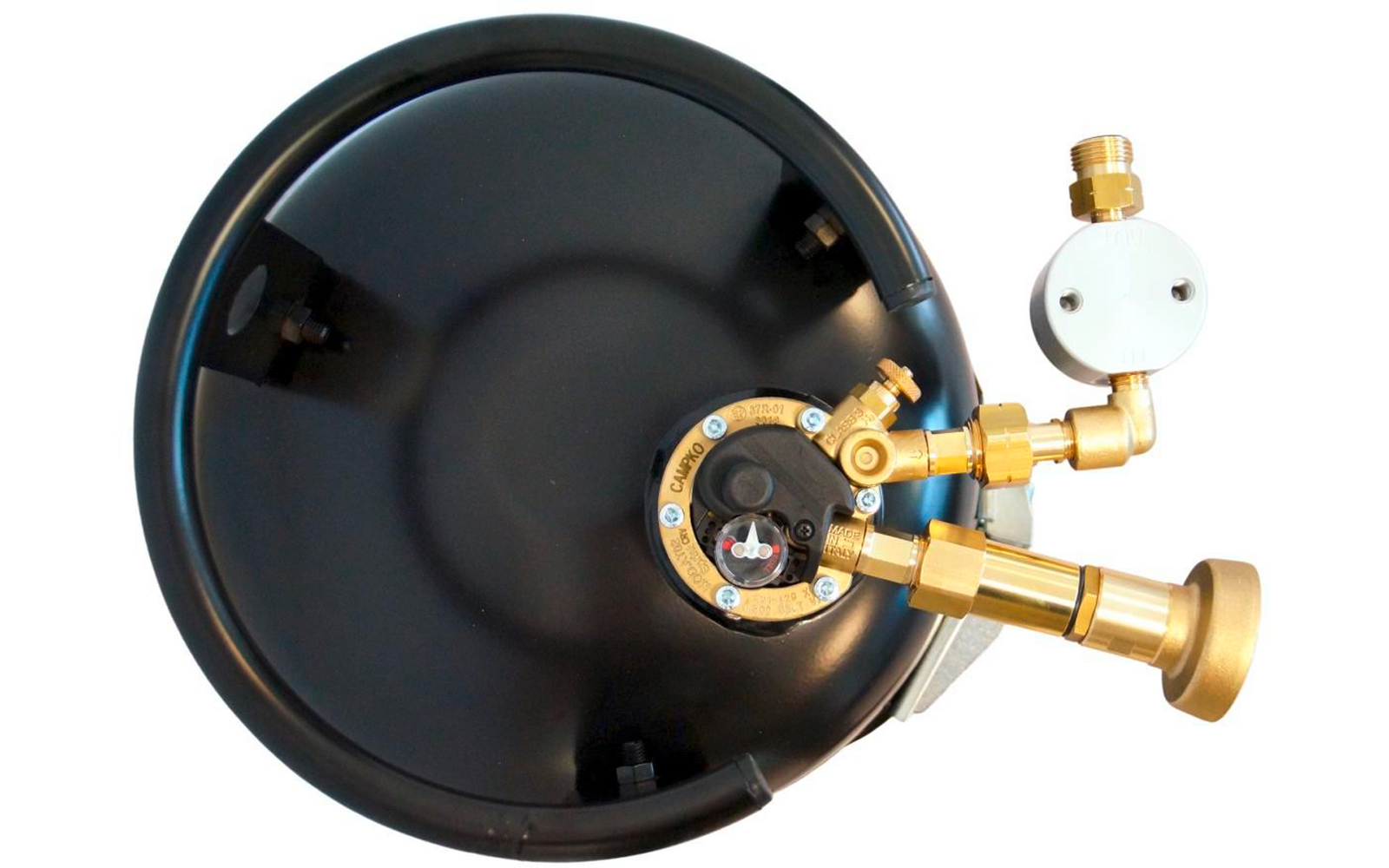 Produktbild CAMPKO 30 Liter Gastankflasche Stahl mit Multiventil 80 % F&uuml;llstopp 1