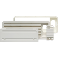 Dometic Lüftungsgitter LS100 für Absorberkühlschränke mit einer Tür, oben, weiß
