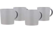 599646 830711 - Bo-Camp Becher Renew aus recycelten RPET Grau 400 ml