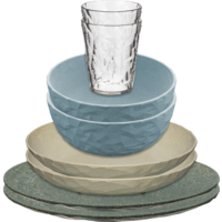 Koziol Club Geschirr-Set 8 teilig