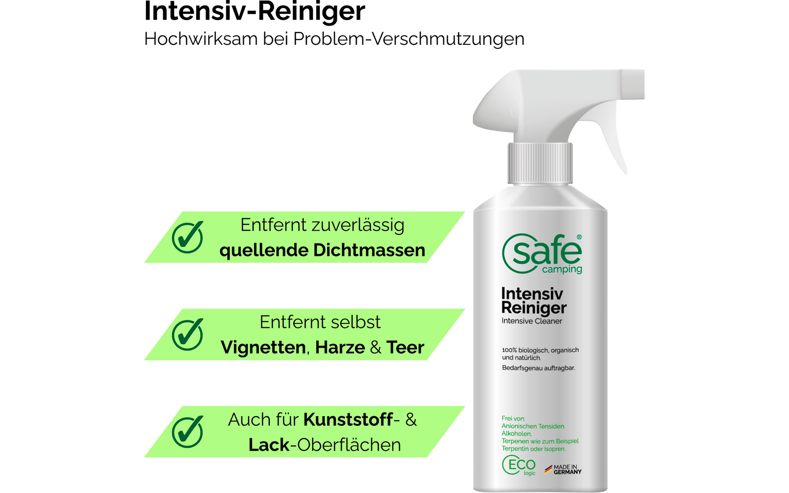 Immagine del prodotto Safe Camping Intensiv-Reiniger Reinigungsmittel 1