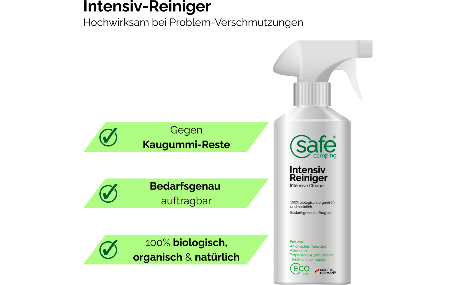 Immagine del prodotto Safe Camping Intensiv-Reiniger Reinigungsmittel 1